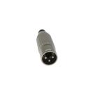 Kit 2 Conectores Canon Xlr Macho Estriado