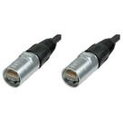 Kit 2 conectores ethercon plug xlr macho linha rj45