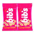 Kit 2 Confeito Bib's Morango Extreme 40g