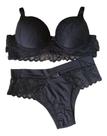 Kit 2 Conjunto De Lingerie Calcinha Tanga Kit 2 Conjunto De Lingerie Calcinha Tanga