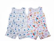 Kit 2 Conjunto Pijama Verão Calor Infantil