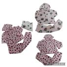 Kit 2 Conjunto Soft Menina Inverno Capuz Tam 1 2 3 Infantil Kit 2 Conjunto Soft Menina Inverno Capuz Tam 1 2 3 Infantil