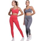 KIT 2 Conjunto Top Alça Fina e Calça Suplex Vekyo Roupa Para Academia Treino Moda Fitness Musculação