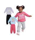 Kit 2 Conjuntos De Inverno Frio Agasalhos Infantil Feminino