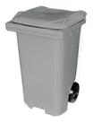 Kit 2 Contentor Plástico Lixeira Gari 240l Kit 2 Contentor Plástico Lixeira Gari 240l