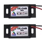 Kit 2 Controle Portão Eletrônico Farol Tx Car Garen, Rcg E Outros 433Mhz - H-Tronic