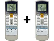 Kit 2 Controle Remoto Ar Condicionado Split Inverter Fujitsu ARRY3