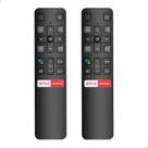 Kit 2 Controle Remoto Compativel Com TV TCL Smart 4K LED LCD 8249