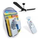 Kit 2 Controle Remoto P/ Ventilador Teto Lâmpada Qualitronix