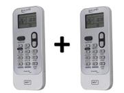 kit 2 Controle Remoto para Ar Condicionado Consul Bem Estar Inverter