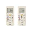 Kit 2 Controle Remoto Universal Para Ar Condicionado Todas Marcas