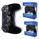 kit 2 Controles Compatível Com Ps 4 Manete Sem Fio ANTI QUEDA