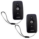 Kit 2 Controles Remoto 433,92 Tx7000 Black Portão De Garagem Ou Alarme