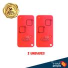 Kit 2 Controles Remoto Rossi NTX RC 433mhz Motor de Portão VERMELHO