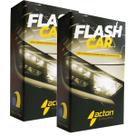Kit 2 Controles Remoto Tx Flash Car Aciona Por Luz Farol Carro Garagem