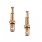 Kit 2 Conversores Registro Pressão Transforma Base MVS 1/4V de 1/2 a 3/4 Polegadas Meber Metais Kit 2 Conversores Registro Pressão Transforma Base MVS 1/4V de 1/2 a 3/4 Polegadas Meber Metais