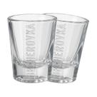 Kit 2 Copo Dose Becherovka Shot Licor Tequila 50ml