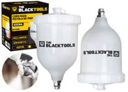 Kit 2 Copo Para Pistola De Pintura 600ml The Black Tools