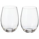 Kit 2 Copos Cristal Bohemia Titanium Água Suco Drink 560ml