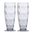 Kit 2 Copos Para Cerveja 350 Ml Acqua 17x6,5 Cm Transparente