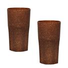 Kit 2 Copos Roma Fibra Coco Green 360Ml