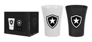 Kit 2 Copos Shot Botafogo Prime 60ml Luva - ALLMIX