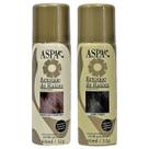 Kit 2 Cores Maquiagem De Cabelos Retoque Raízes ASPA 60ml