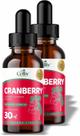 Kit 2 Cranberry em Gotas Sabor Frutas Vermelhas 30ml Celliv
