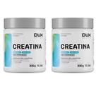 Kit 2 Creatina 100% Monohidratada Alta Pureza 300g Dux Nutrition