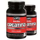 Kit 2 Creatina ATP Monohidratada 720mg Unilife 180 cápsulas