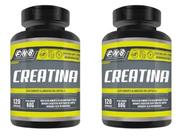 Kit 2 Creatina Monohidratada Pura 120 Capsulas 3000mg FNB
