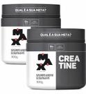 Kit 2 Creatinas Max Titanium 300g Monohidratada Pura Original Suplemento Kit 2 Creatinas Max Titanium 300g Monohidratada Pura Original Suplemento