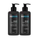 Kit 2 Creme Balm para Barba Hidratante Facial Pós-Barba Nutrição Human 100ml Kit 2 Creme Balm para Barba Hidratante Facial Pós-Barba Nutrição Human 100ml