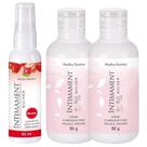 Kit 2 Creme Clareador para Axilas e Virilhas Intimament + 1 Desodorante Intimament Mulher