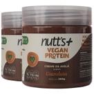Kit 2 Creme de Avelã Vegan Protein 500g Nutts Mais Gianduia