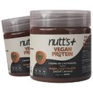 Kit 2 Creme De Castanhas Vegan Protein 500g Dark Chocolate