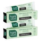 Kit 2 Creme Dental Boni Natural Menta e Carvão Vegetal 90g Kit 2 Creme Dental Boni Natural Menta e Carvão Vegetal 90g