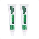 Kit 2 Creme Dental em Gel Sem Flúor Sem Parabenos Sem Triclosan HÁLITO FRESCO Abelha Rainha 50gr