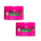 Kit 2 Creme Esfoliante Corporal e Rosto Pitaya Rosa Esfoliação para Corpo Pés 300g Bio Soft