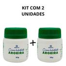 Kit 2 Creme Hidratante Aroeira Nativa Brasil 50 g Uso Corporal