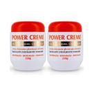 Kit 2 Creme Hidratante Cuidados com o Corpo Glicerinado Power 250g