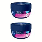 Kit 2 Creme Hidratante Facial Noturno Nivea 100 g