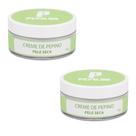 Kit 2 Creme Hidratante Facial Pepino Pele Seca 50G - Pepilon