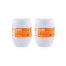 Kit 2 - Creme Hidratante para Pés Hidrapé BioSeiva 240g Hidratação Intensa e Restauração