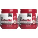 Kit 2 Creme Lisa BumBum Hot BioSoft Anticelulite Flacidez Firmeza Termogenico Glow Instantaneo 120g