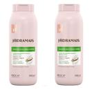 kit 2 Creme Loção Corporal Hidramais Agua de coco e Argila verde 500ml