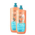 Kit 2 Creme Milagroso 3 em 1 L'Oréal Paris Elseve Cachos Longos dos Sonhos 500ml Kit 2 Creme Milagroso 3 em 1 L'Oréal Paris Elseve Cachos Longos dos Sonhos 500ml