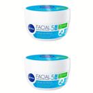Kit 2 Creme Nutritivo Hidratante Facial Nivea 100G