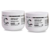 Kit 2 Cremes De Pentear Vegan Coconut Amavia Hidrata Hair Kit 2 Cremes De Pentear Vegan Coconut Amavia Hidrata Hair