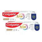 Kit 2 Cremes Dentais Colgate Total Mint Prevenção Ativa 180g